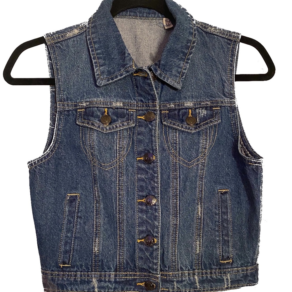 Short Sleeve Denim Jacket